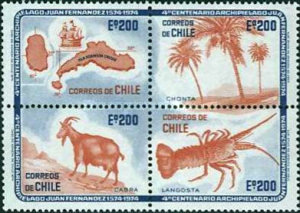 [The 400th Anniversary of Discovery of Juan Fernandez Archipelago, type ]