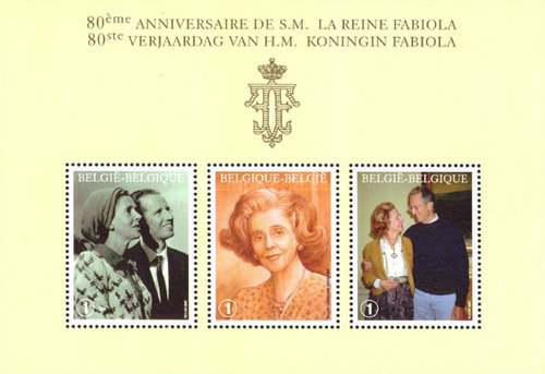 [The 80th Anniversary of the Birth of Queen Fabiola, type ]