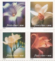 [Flowers - Self-Adhesive Booklet Stamps (34 cents), type ]