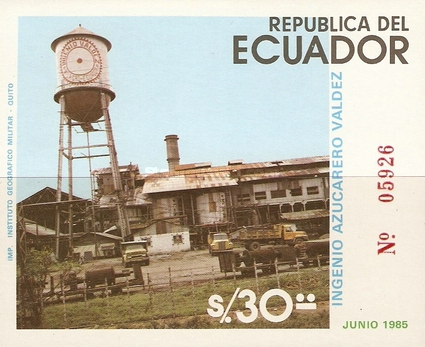 [The 100th Anniversary of Valdez Sugar Refinery, type XUO]