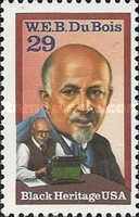 [Black Heritage - W.E.B. DuBois, type BXY]