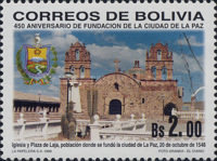 [The 450th Anniversary of La Paz, type AUW]