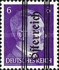 [Adolf Hitler,1889-1945 - Graz Overprint On German Empire Stamps, type HW]