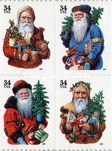 [Christmas - Self-Adhesive With Small "2001" Inscription, type ]