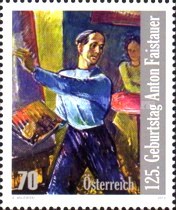[The 125th Anniversary of the Birth of Anton Faistauer, 1887-1930, type CZA]