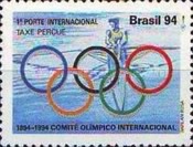 [The 100th Anniversary of the International Olympic Committee and the 100th Anniversary of the Rowing Federation, Rio Grande do Sul - No Value Expressed, type CSN]