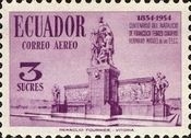 [Airmail - The 100th Anniversary of the Birth of Francisco Febres Cordero, 1854-1910, type ADH]