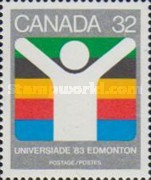 ["Universiade 83" World University Games, Edmonton, type ADG]