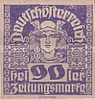 [Newspaper Stamps - Thin White Paper, type XBN15]