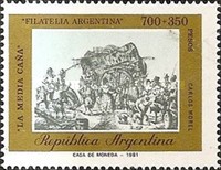 ["Espamer '81" International Stamp Exhibition, Buenos Aires, type AUQ]