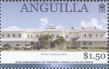 [The 40th Anniversary of the Royal Anguilla Police Force, type AXT]
