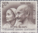 [The 100th Anniversary of the Birth of Mahatma Gandhi, type KQ]