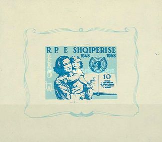 [The 10th Anniversary of the Declaration of Human Rights, type ]