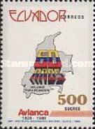 [The 60th Anniversary of Avianca National Airline, type BYC]
