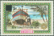 [Overprinted "NEW CONSTITUTION, 1976", type DY2]