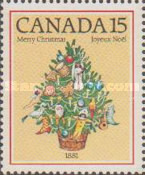 [Christmas - The 200th Anniversary of the First Illuminated Christmas Tree in Canada, type AAV]
