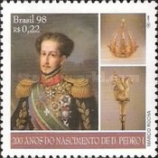 [The 200th Anniversary of the Birth of Emperor Pedro I, 1798-1834, type DFN]