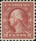 [George Washington - Unwatermarked Paper, type DW89]