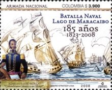 [The 185th Anniversary of Battle on Lake Maracaibo, type CGF]