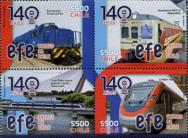 [The 140th Anniversary of the EFE Trains of Chile, type ]