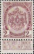 [As 1893 issue but no print between stamp and coupon, type AN1]