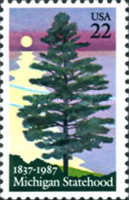 [The 150th Anniversary of Michigan Statehood - White Pine, type BLM]