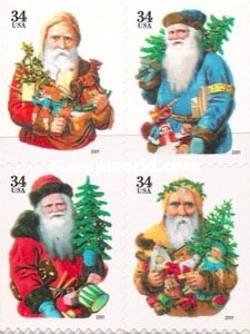 [Christmas - Self-Adhesive - With Large "2001" Inscription, type ]