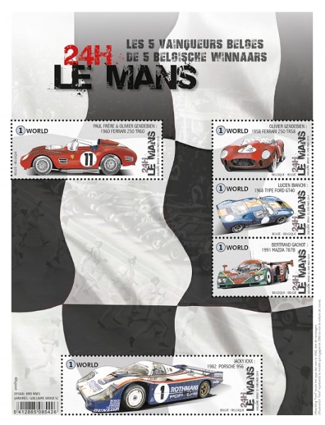 [The Five Belgian Winners of the Le Mans 24 Hours, type ]