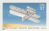 [The 100th Anniversary of Wright Brothers' First Flight - Self-Adhesive, type EJA]