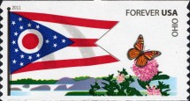 [Flags - Self-Adhesive Stamps (44 cents), type FWJ]