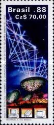 [The 10th Anniversary of the Ansat 10, First Brazilian Dish Aerial, Macapa, type CHQ]