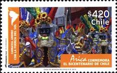[Arica Commemorates the 200th Anniversary of Independence, type CDC]