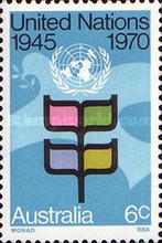 [The 25th Anniversary of the United Nations, type KZ]