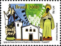 [Church of Our Lady of the Rosary and Saint Benedict - Cuiaba, State of Mato Grosso, type EGR]