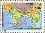 [The 1st Summit Meeting of South Asian Association for Regional Co-operation, Dhaka, Bangladesh, type AGB]