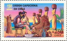 [The 150th Anniversary of Capuchin Order in Chile, type BHQ]