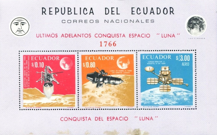 [Airmail - Exploration of the Surface of the Moon, type ]