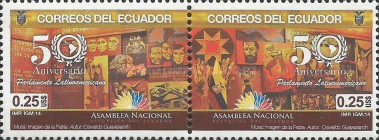 [The 50th Anniversary of the Latin-American Parliament, type ]