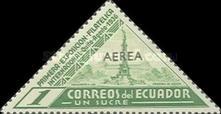 [Airmail - The 1st International Philatelic Exhibition - Quito, Ecuador, type KV]