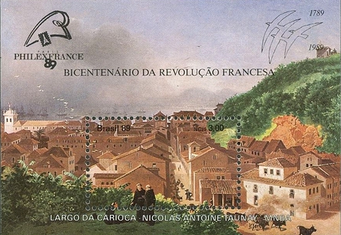 [International Stamp Exhibition "Philexfrance 89" - Paris, France and the 200th Anniversary of the French Revolution, type ]