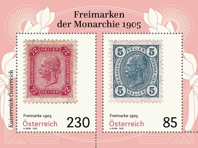 [Postage Stamps of the Monarchy of 1905, type ]