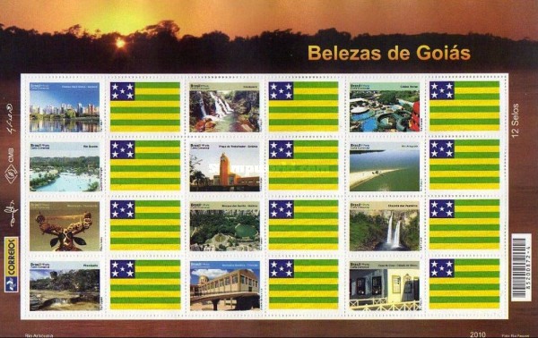 [Views of Goiás - Personalized Stamps, type ]
