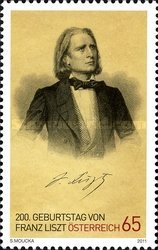 [The 200th Anniversary of the Birth of Franz Liszt, type CVU]