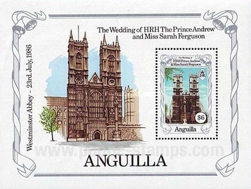 [The Wedding of HRH - Prince Andrew and Miss Sarah Ferguson, type ]
