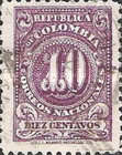 [Coat of Arms and Figures - Imprint: Lit. J.L. Arango Medellin. Col., type FP4]