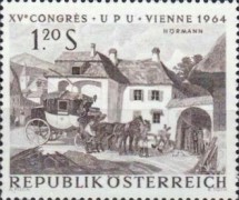 [The 15th Congress of the Universal Postal Union Vienna 1964, type AAG]