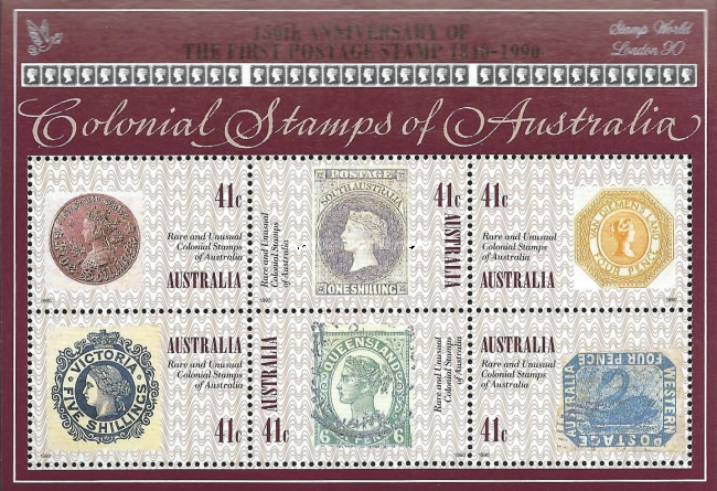[International Stamp Exhibition STAMP WORLD LONDON '90, type ANV1]