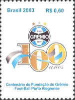 [The 100th Anniversary of the Founding of Gremio Football Porto Alegrense, type DVB]