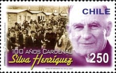 [The 100th Anniversary of the Birth of Cardinal Silva Henriquez, 1901-1999, type BUI]
