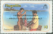 [Number 463, 469, 473 & 474 Overprinted "150TH ANNIVERSARY ABOLITION OF SLAVERY ACT", type RM1]